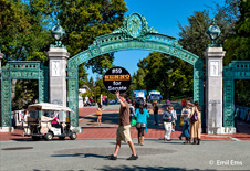 Electioneer and UCB Sather Gate